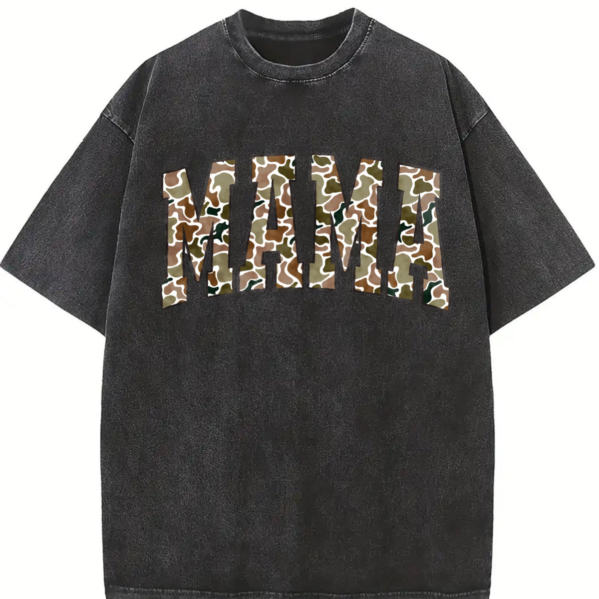 Camouflage Mama Vintage Washed T-Shirt product image 2