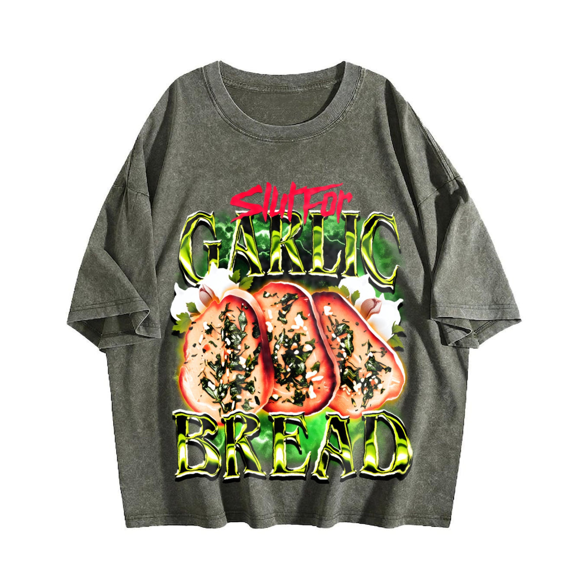 Garlic Bread Vintage Washed T-Shirt product image 4