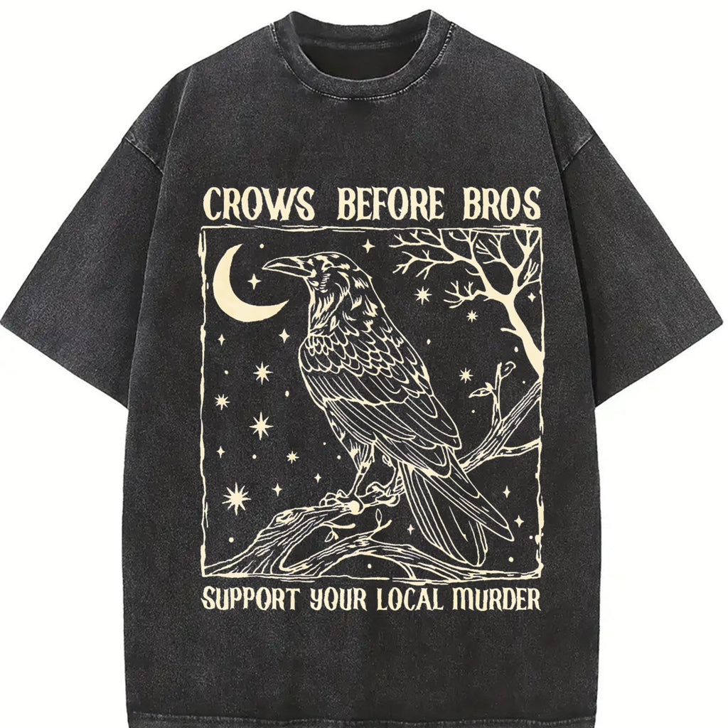 Summer Crows Before Bros Nighttime Crow Vintage Washed product image 2