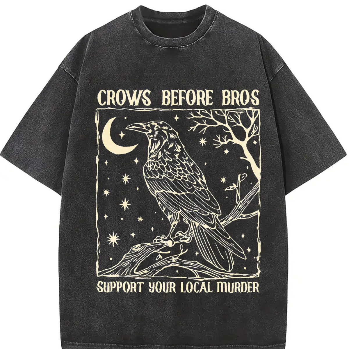Summer Crows Before Bros Nighttime Crow Vintage Washed product image 2