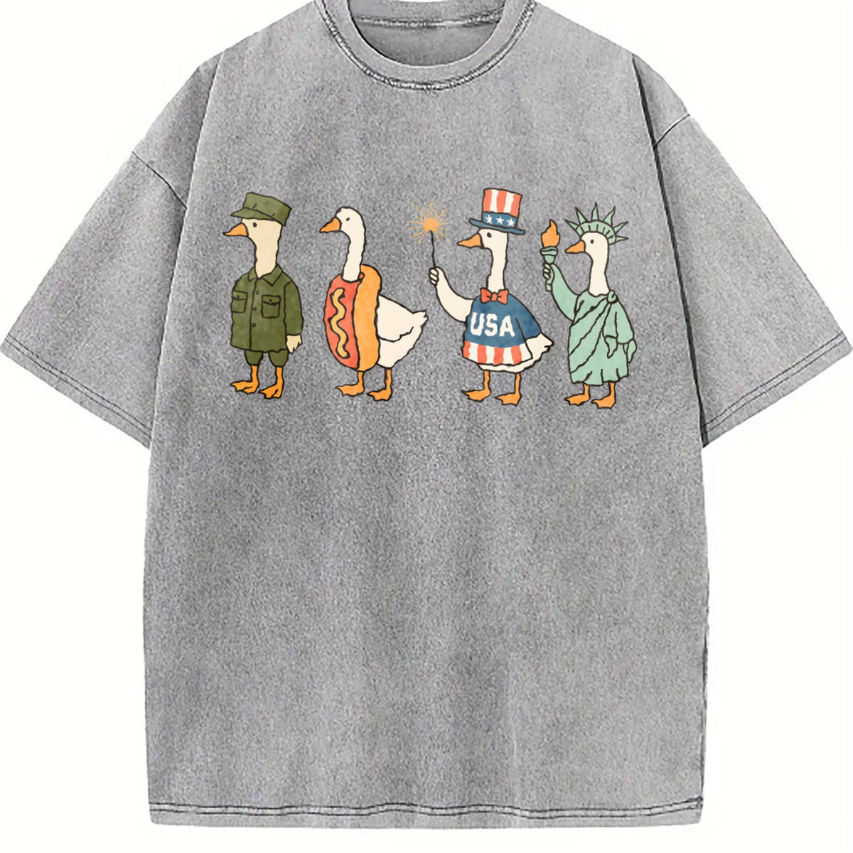 4th Of July Vintage Washed T-Shirt product image 4