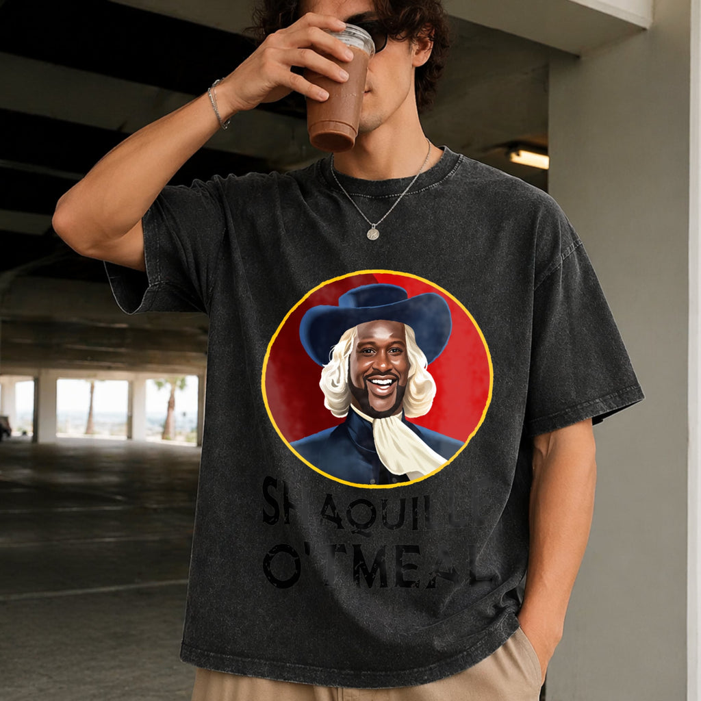 Shaquille O'tmeal Vintage Washed T-Shirt product image 2
