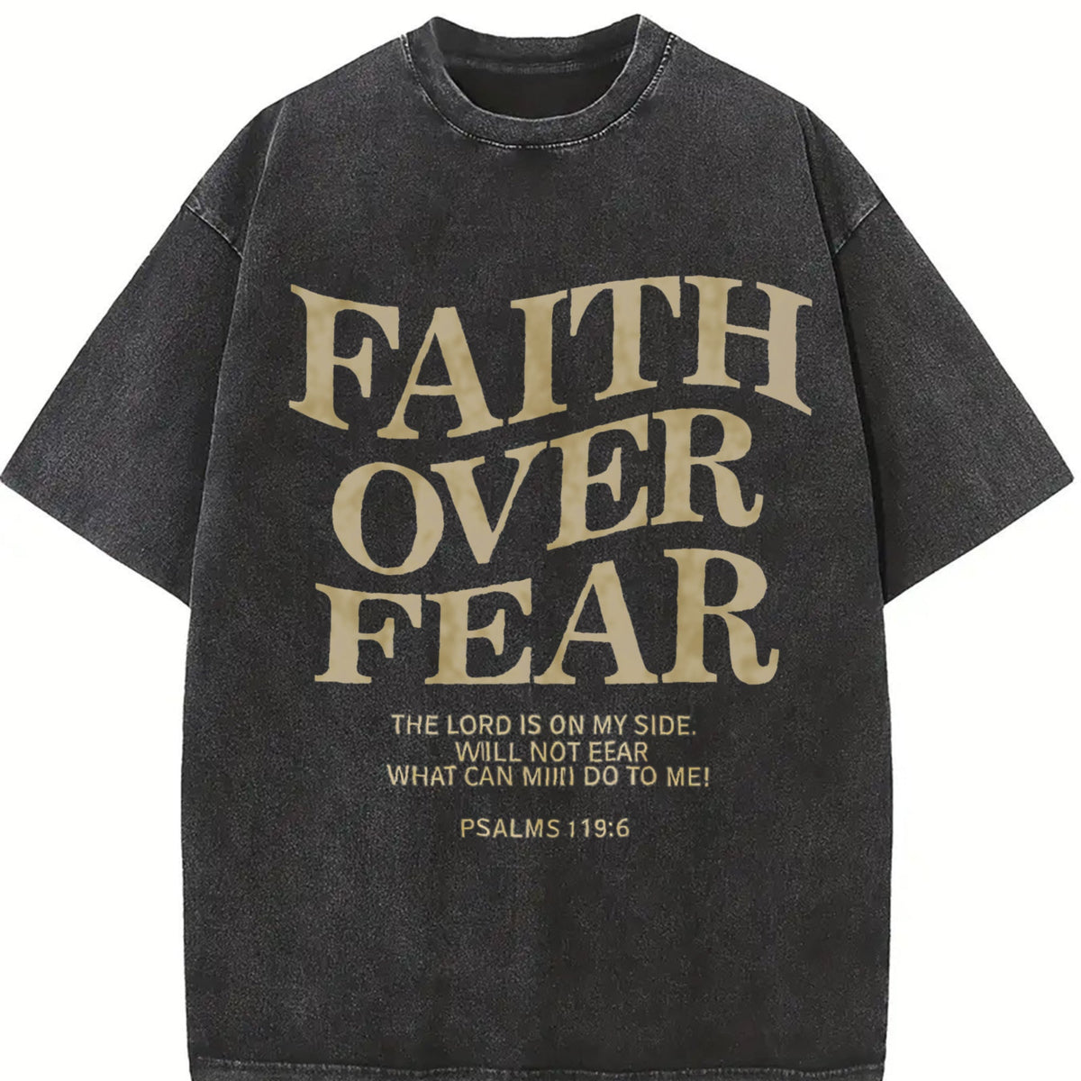 Faith Over Fear 230 Brand Vintage Washed T-Shirt product image 2