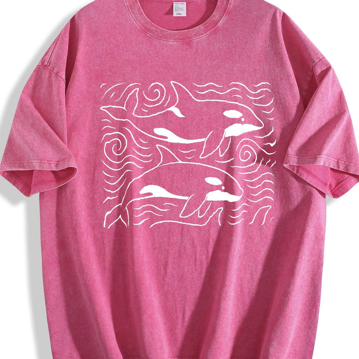 Orcas Ocean 90s Vintage Washed T-Shirt product image 7