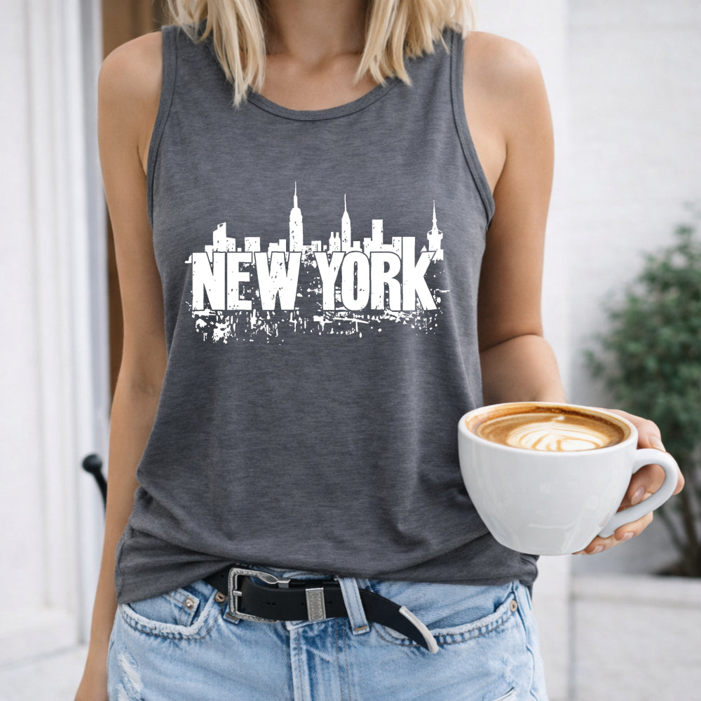 New York Skyline Women's Tank Top