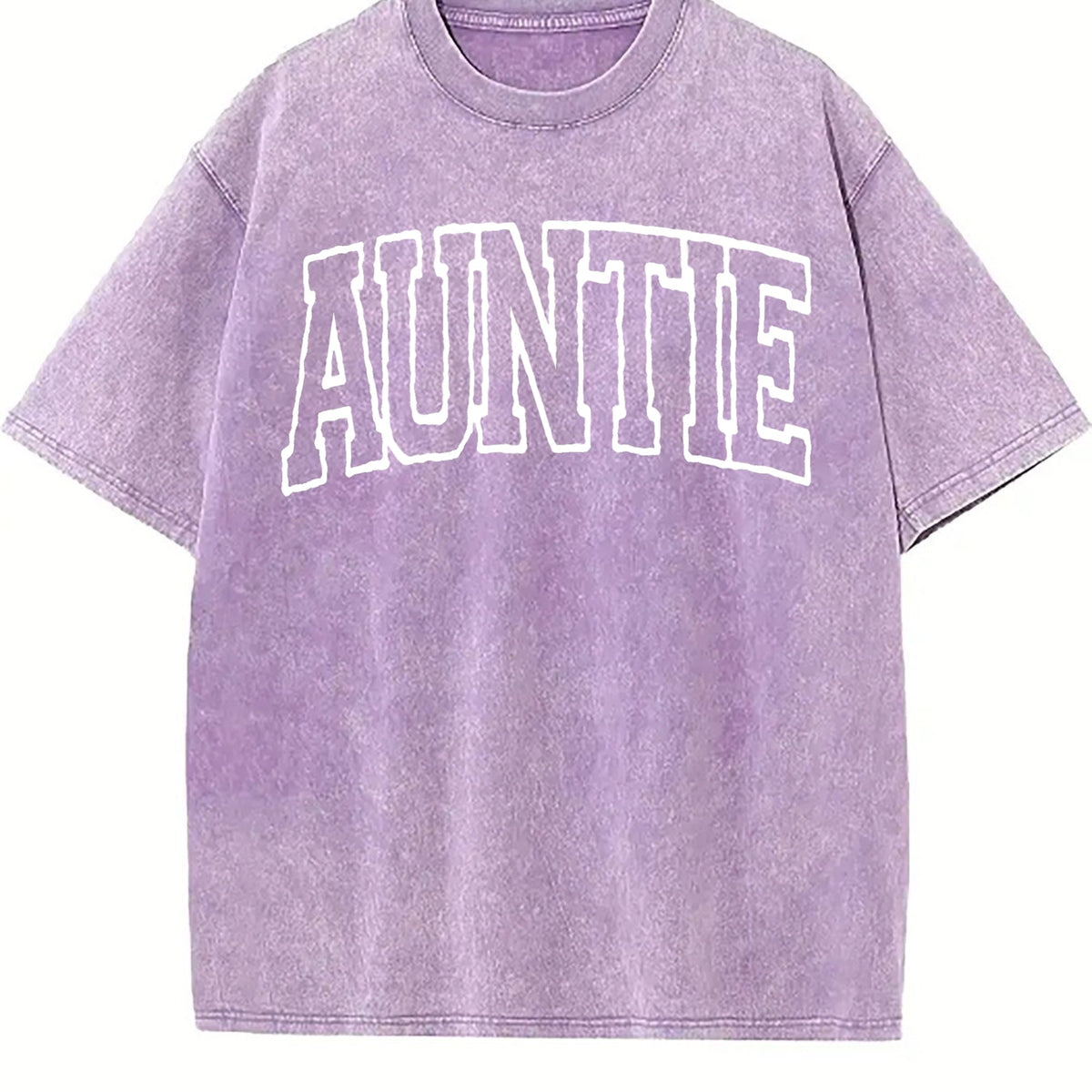 Auntie Collegiate Lettering Vintage Washed T-Shirt product image 6