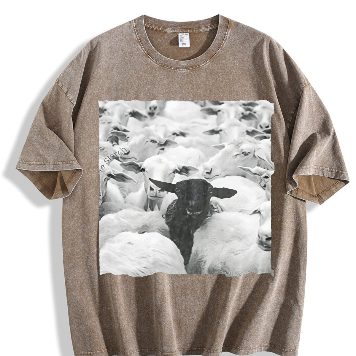 Black Sheep in the Flock Vintage Washed T-Shirt product image 3