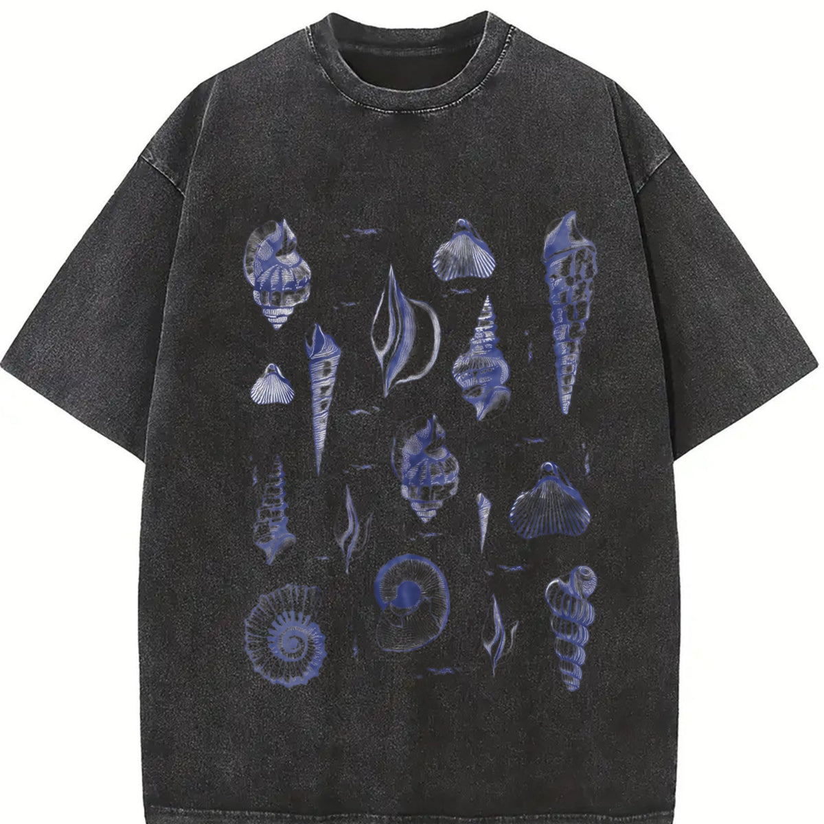 Sea Shell Tattoo Vintage Washed T-Shirt product image 2