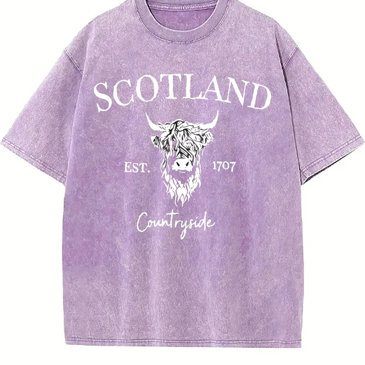 Scotland Buffalo Vintage Washed T-Shirt product image 6
