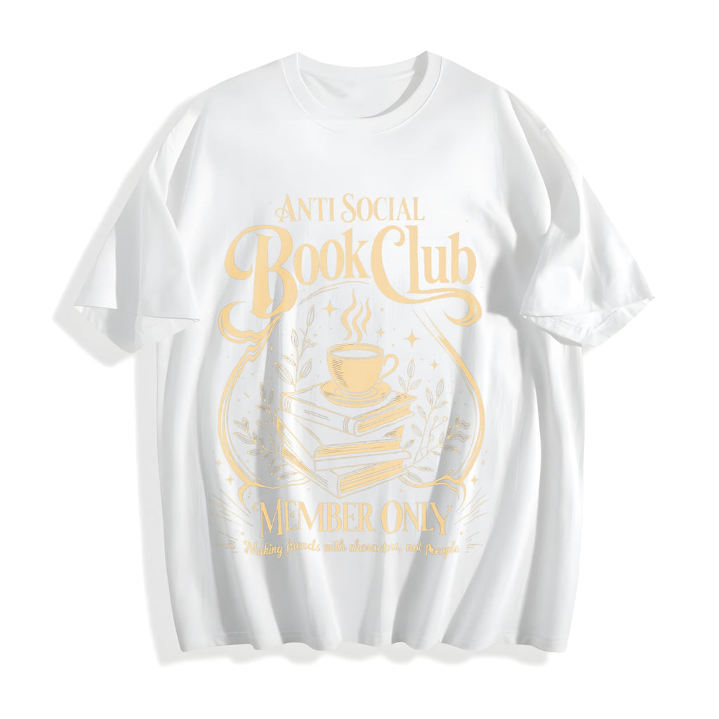 Anti Social Book Club Cotton T-Shirt product image 2