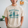 Support Local Cats Vintage Washed T-Shirt product image 1