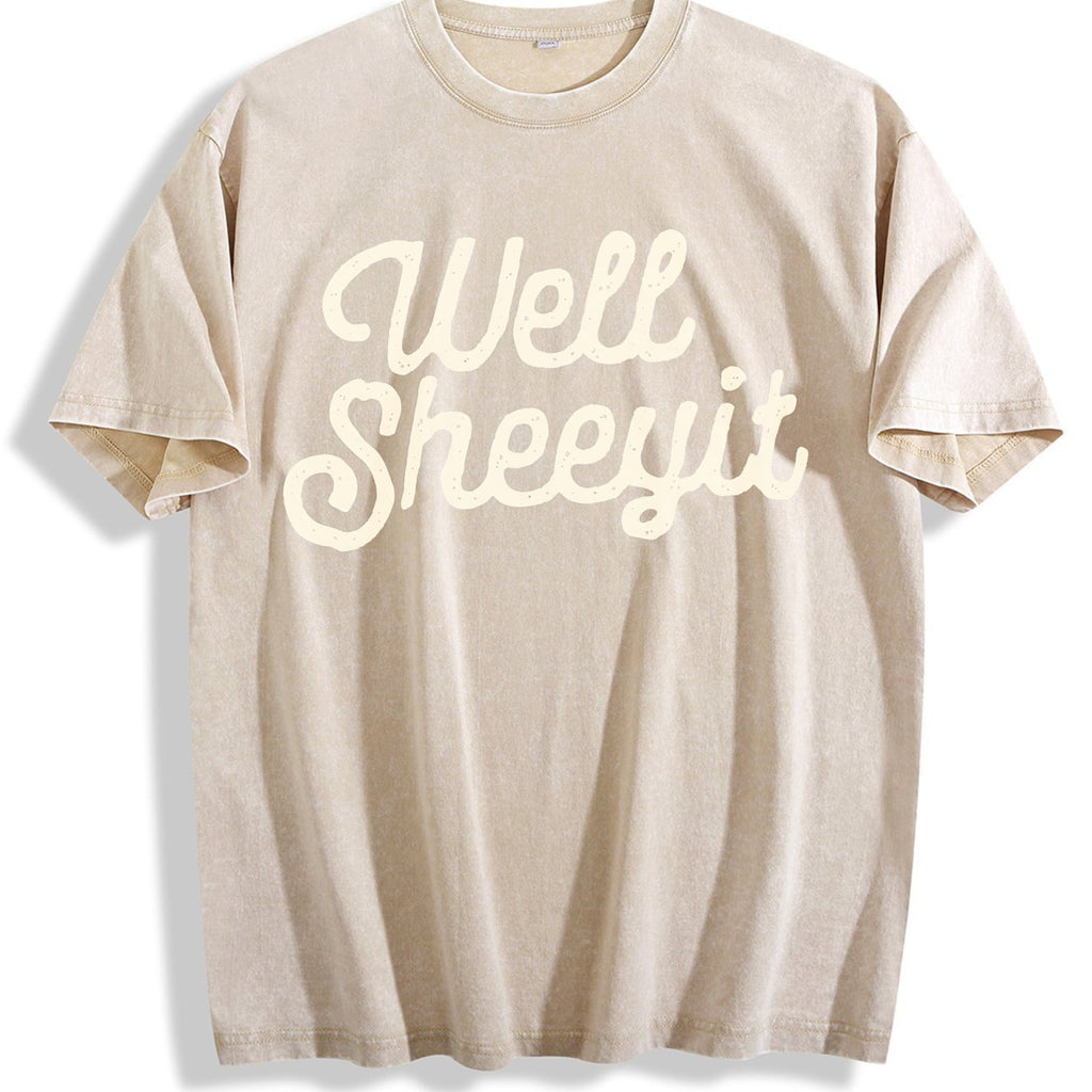 Well Sheeyit Vintage Washed T-Shirt product image 1