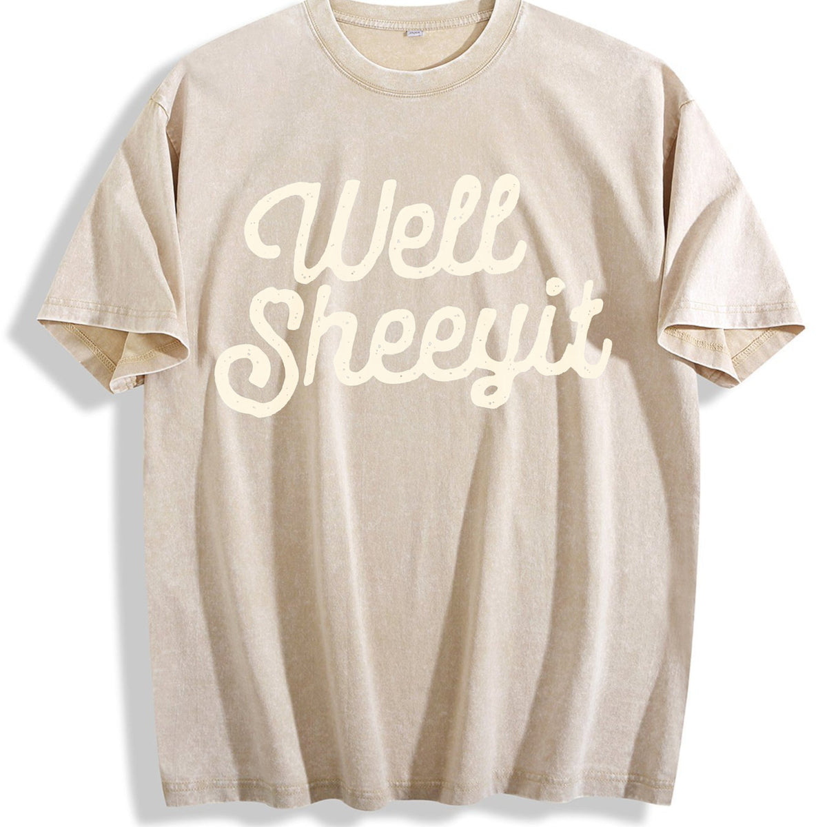 Well Sheeyit Vintage Washed T-Shirt product image 1