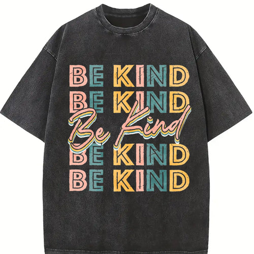 80s Inspired 'be Kind' With Vibrant Colors Turquoise product image 2