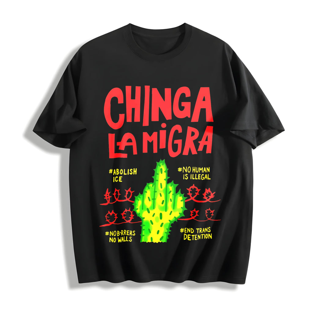Chinga LA Migra Cotton T-Shirt product image 1