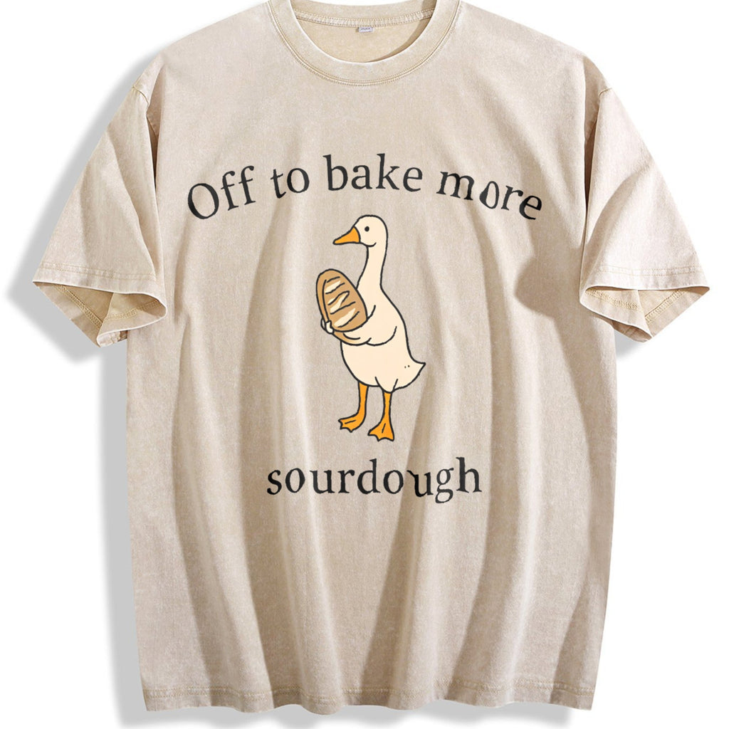 Sourdough Bread Vintage Washed T-Shirt product image 1