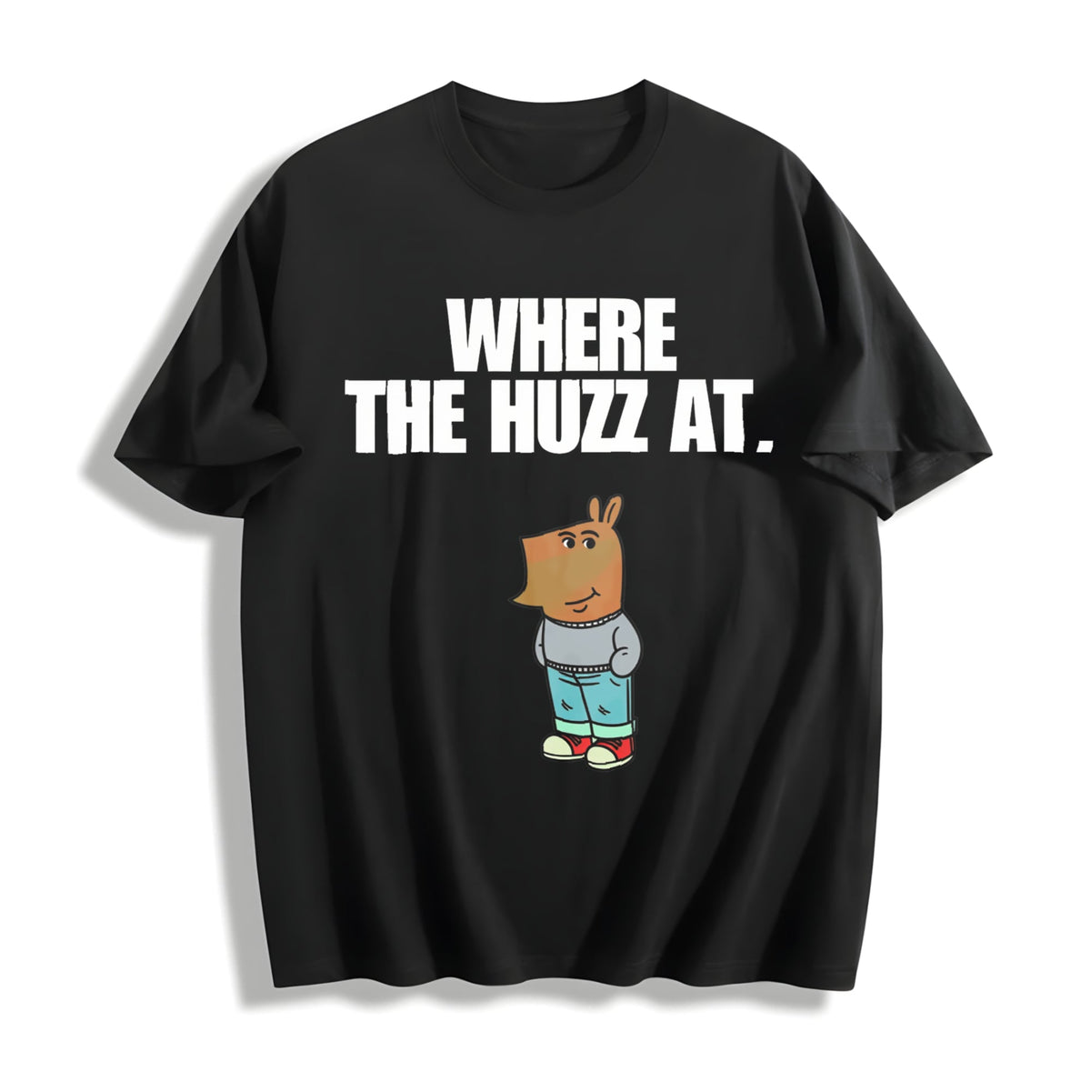 Chill Guy - Where The Huzz At - Cotton T-Shirt product image 1