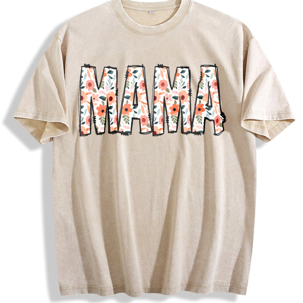 Luokeren Floral Mama - Lavender Vintage Washed T-Shirt product image 1