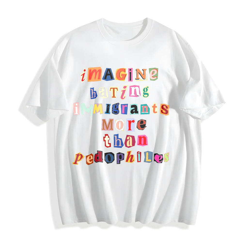 Anti Ice Magazine Letters Cotton T-Shirt product image 2