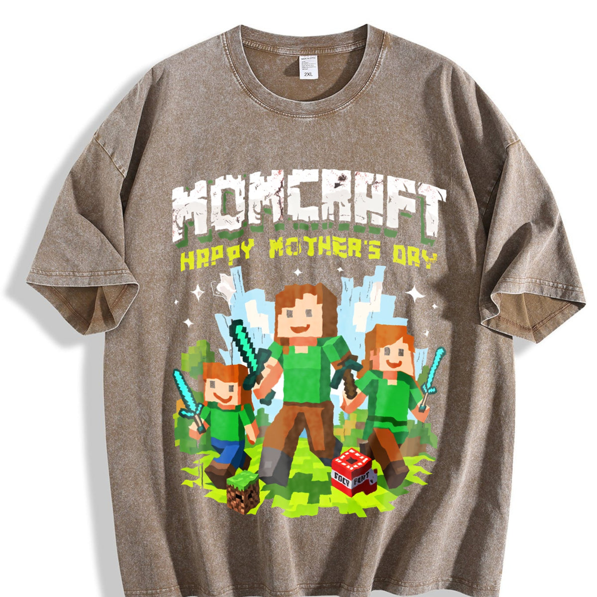 Momcraft Vintage Washed T-Shirt product image 3