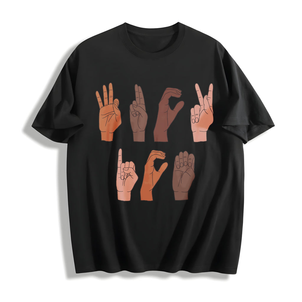 F Ck Ice Hand Sign Language Anti Deportation Chinga LA product image 1