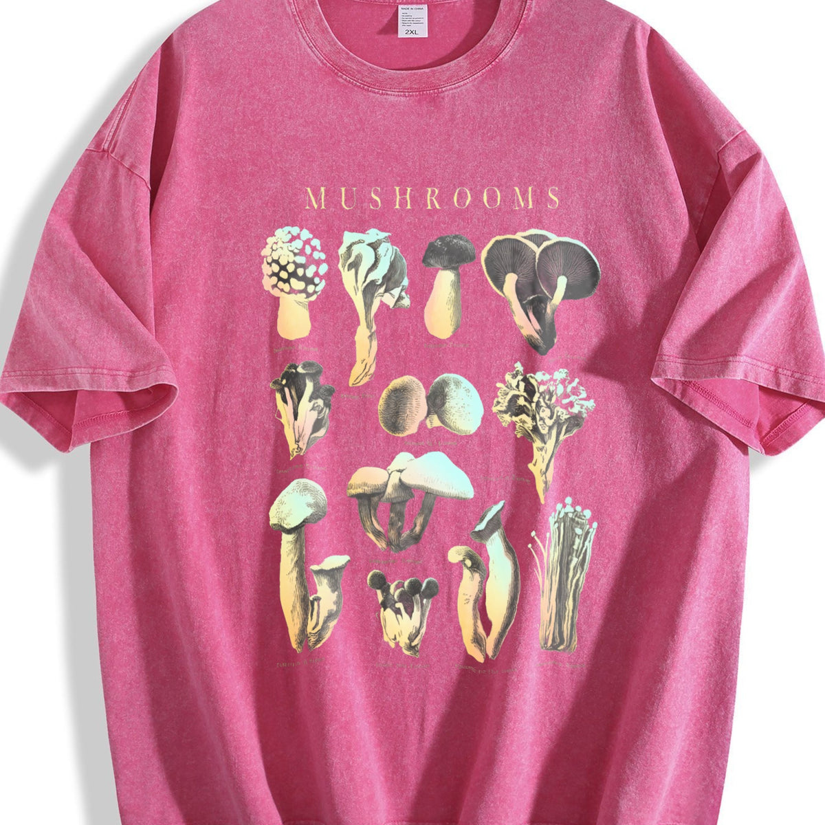 Classic Mushroom Vintage Washed T-Shirt product image 5