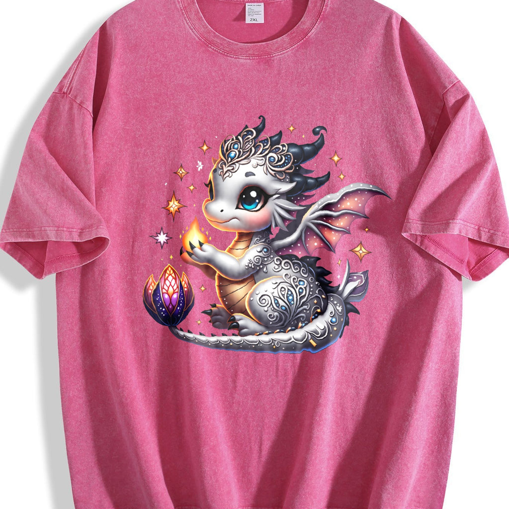 Silvery-gray Little Dragon With Exquisite Vintage Washed product image 7