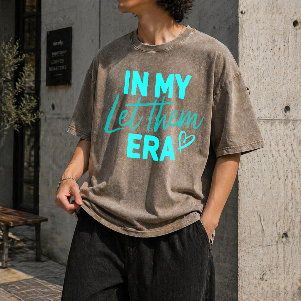 In My Let Them Era Vintage Washed T-Shirt product image 3