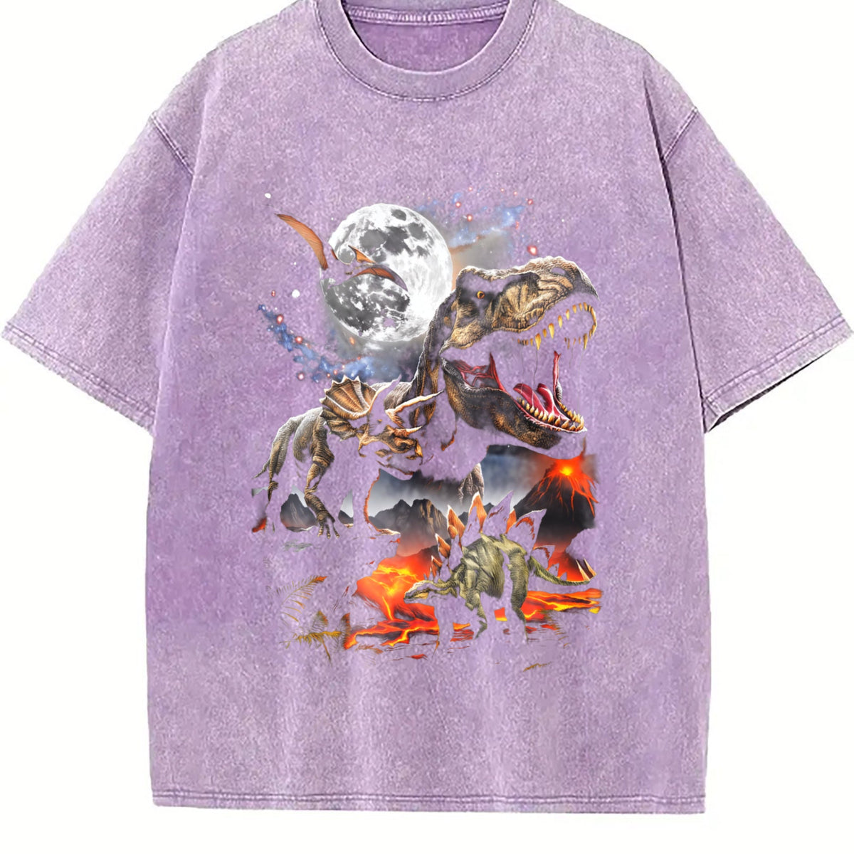 Dinosaur Vintage Washed T-Shirt product image 6