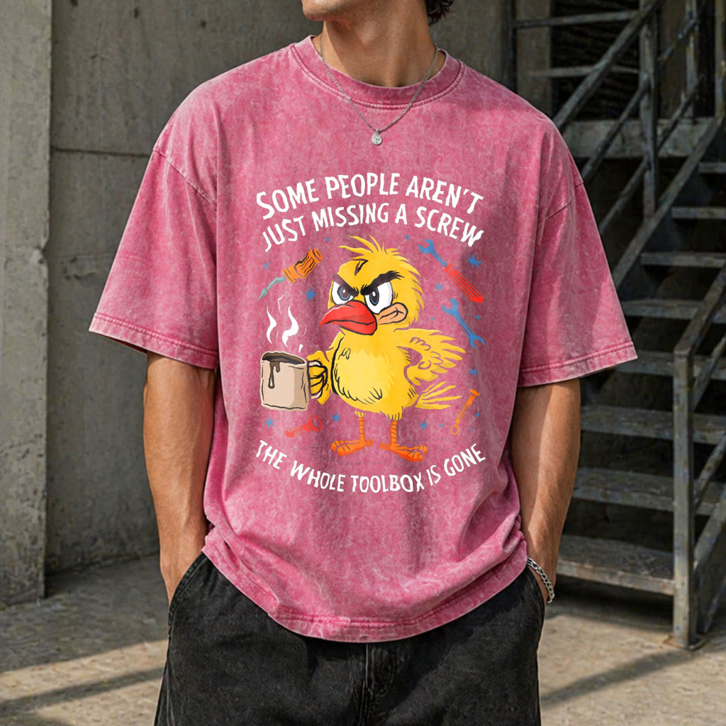 Some People Aren't Just Missing A Screw Vintage Washed product image 7