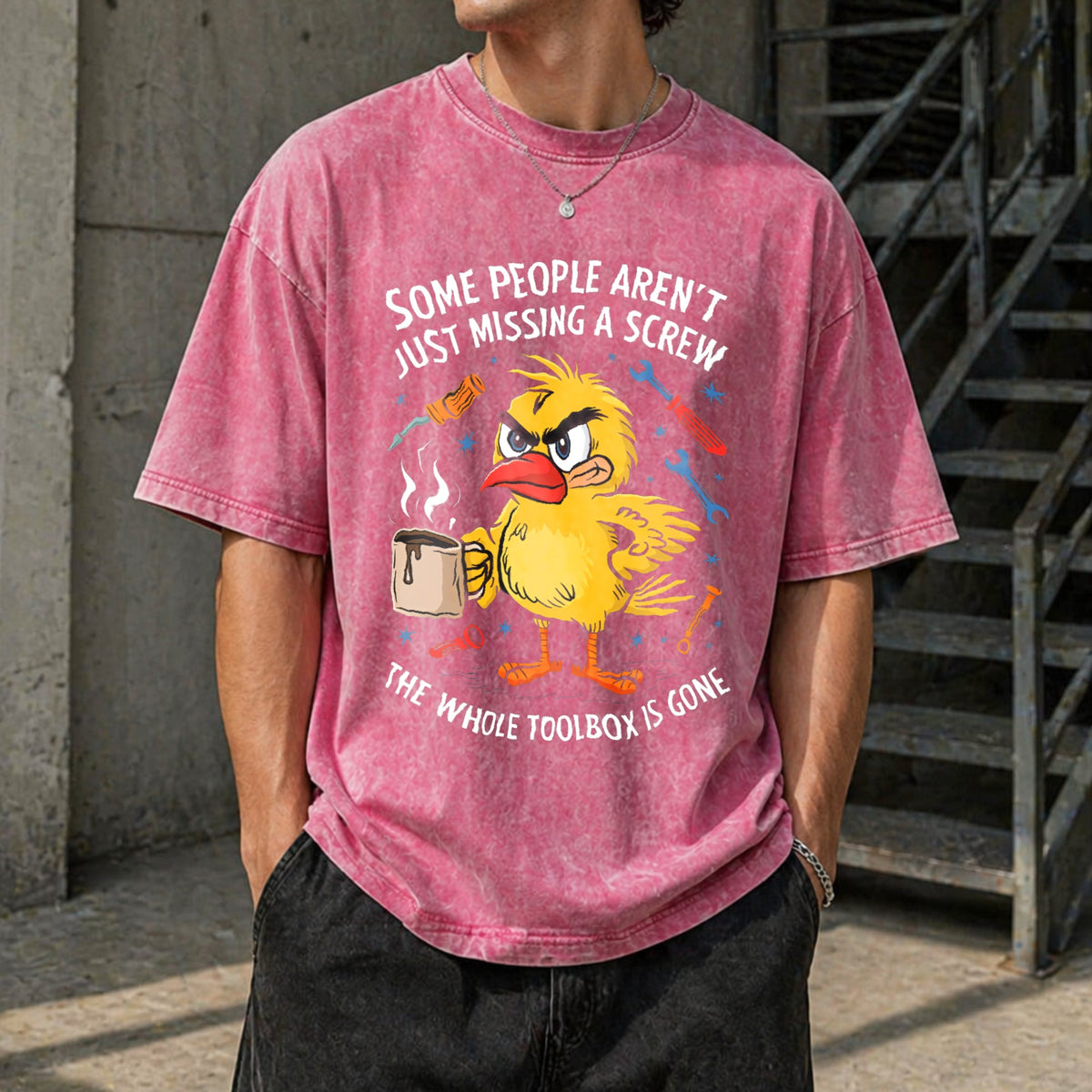 Some People Aren't Just Missing A Screw Vintage Washed product image 7