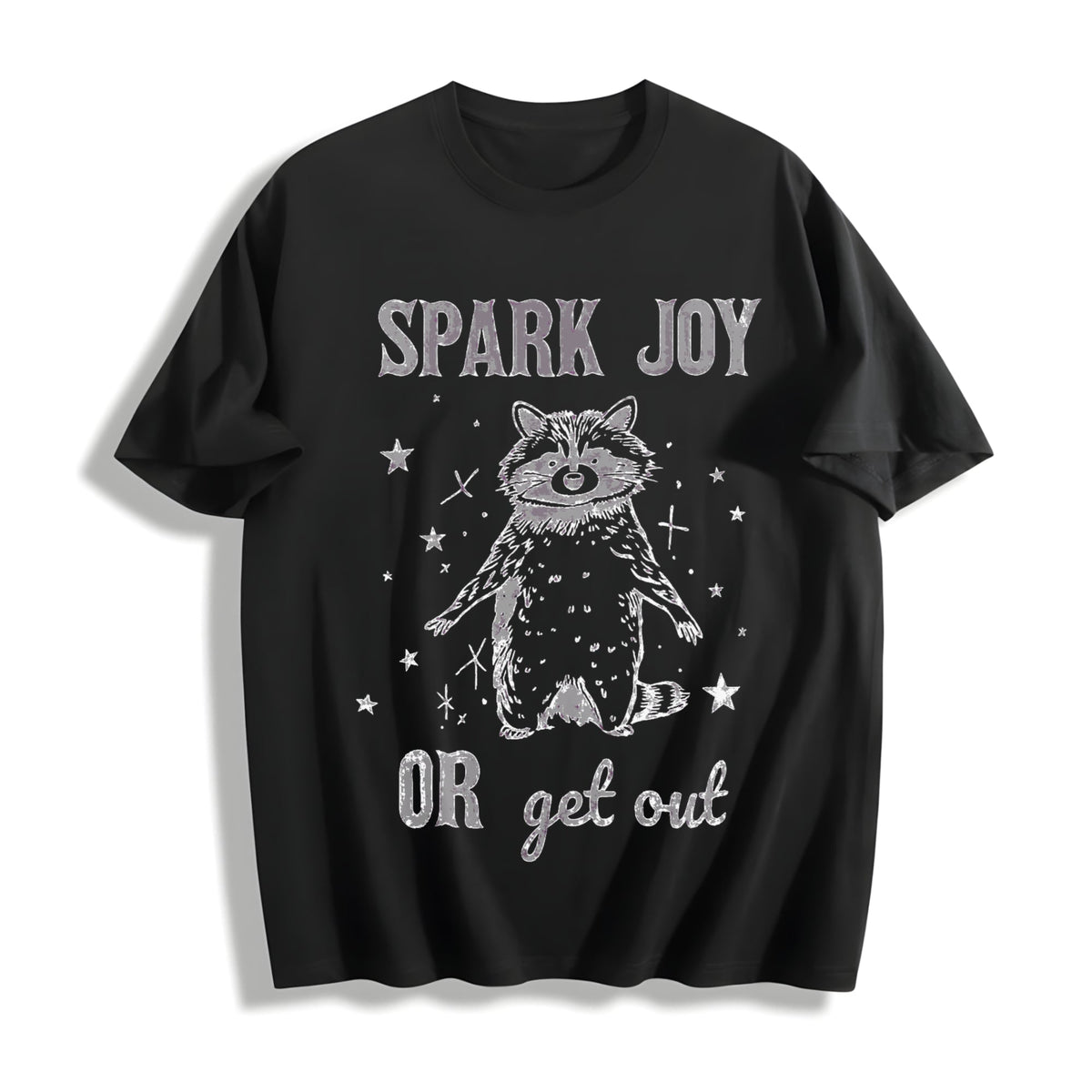 Spark Joy Or Get Out Cotton T-Shirt product image 1