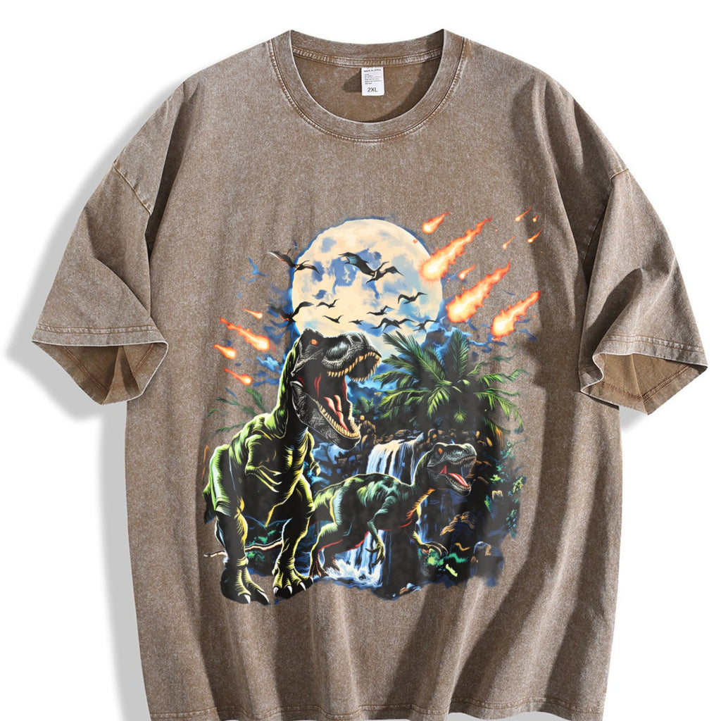 Dinosaur 90s Vintage Washed T-Shirt product image 3