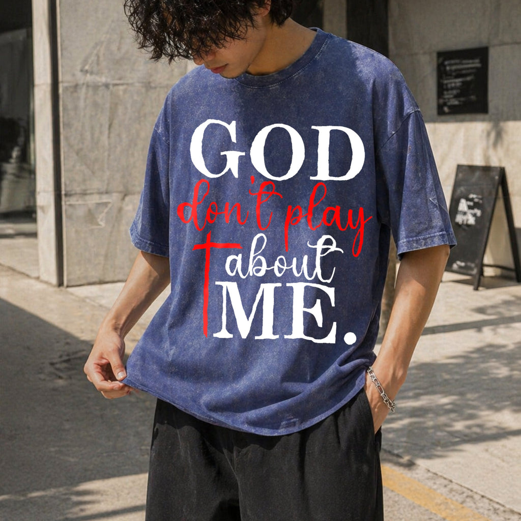 God Dont Play About Me Inspirational Faith Christ Vintage product image 8