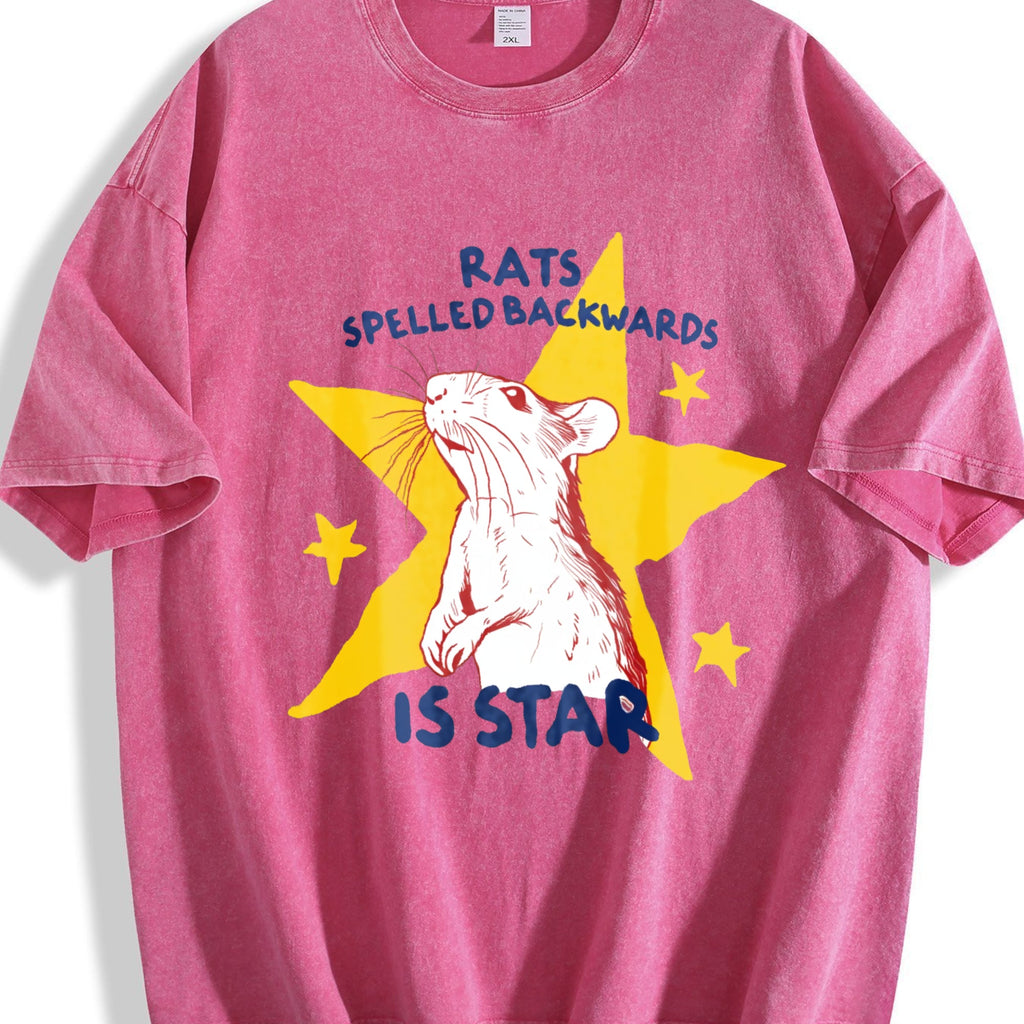 Funny Rat Pun - Meme Vintage Washed T-Shirt product image 7