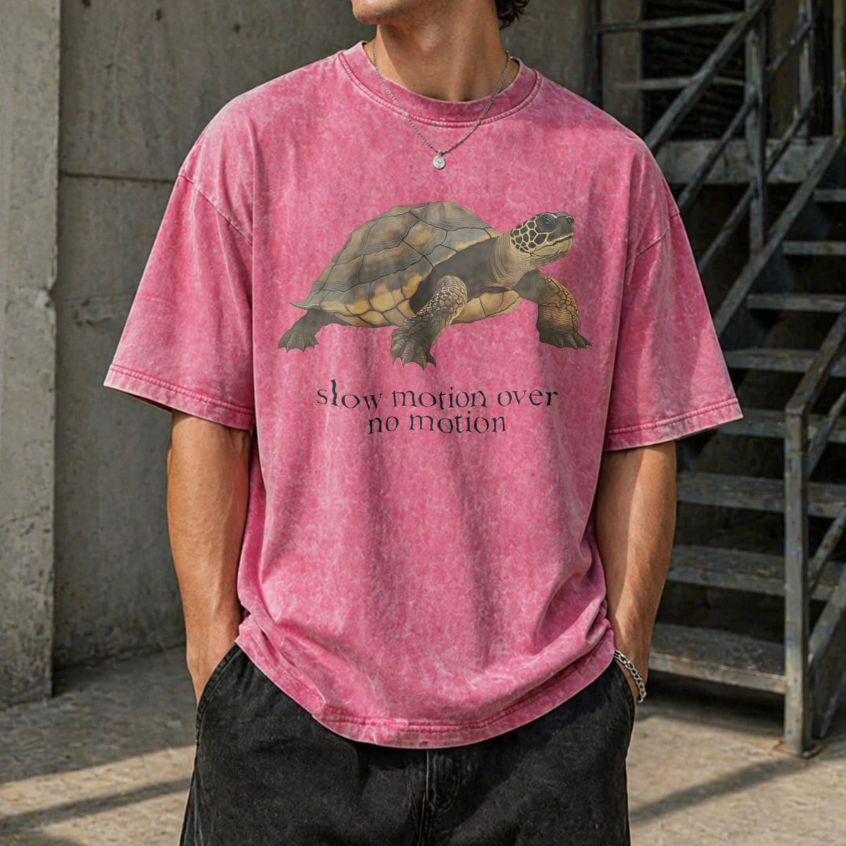 Slow Motion Over No Turtle - Funny Gen Z Slang Vintage product image 7