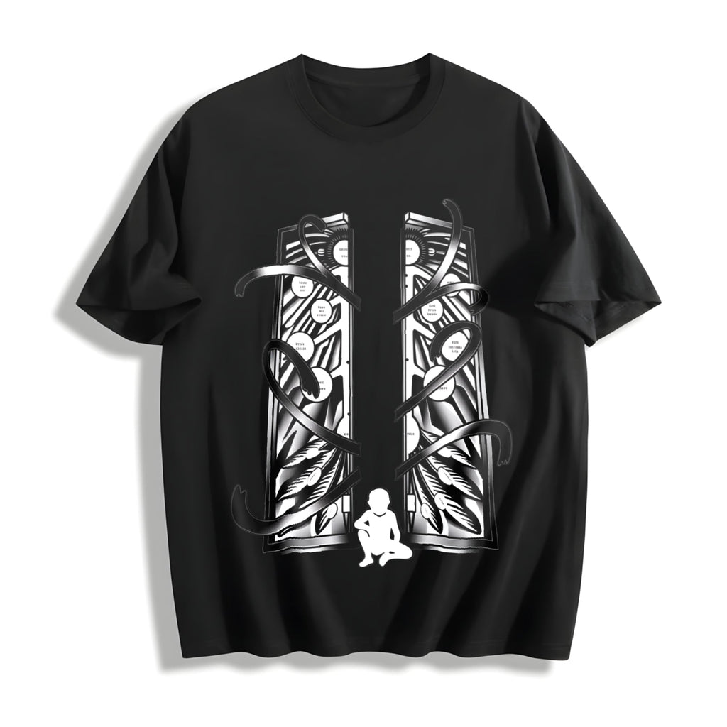 Gatekeeper - Fullmetal Alchemist Anime Manga Cotton T-Shirt product image 1
