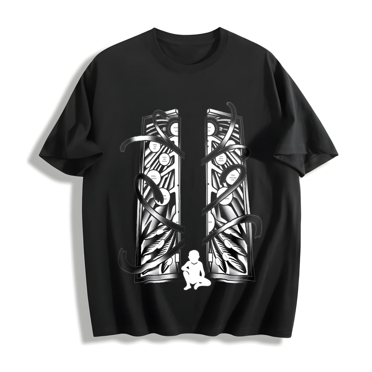 Gatekeeper - Fullmetal Alchemist Anime Manga Cotton T-Shirt product image 1