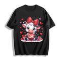 Winter Clothes Cow Wearing Diamond Bow Love Spring Cotton product image 1
