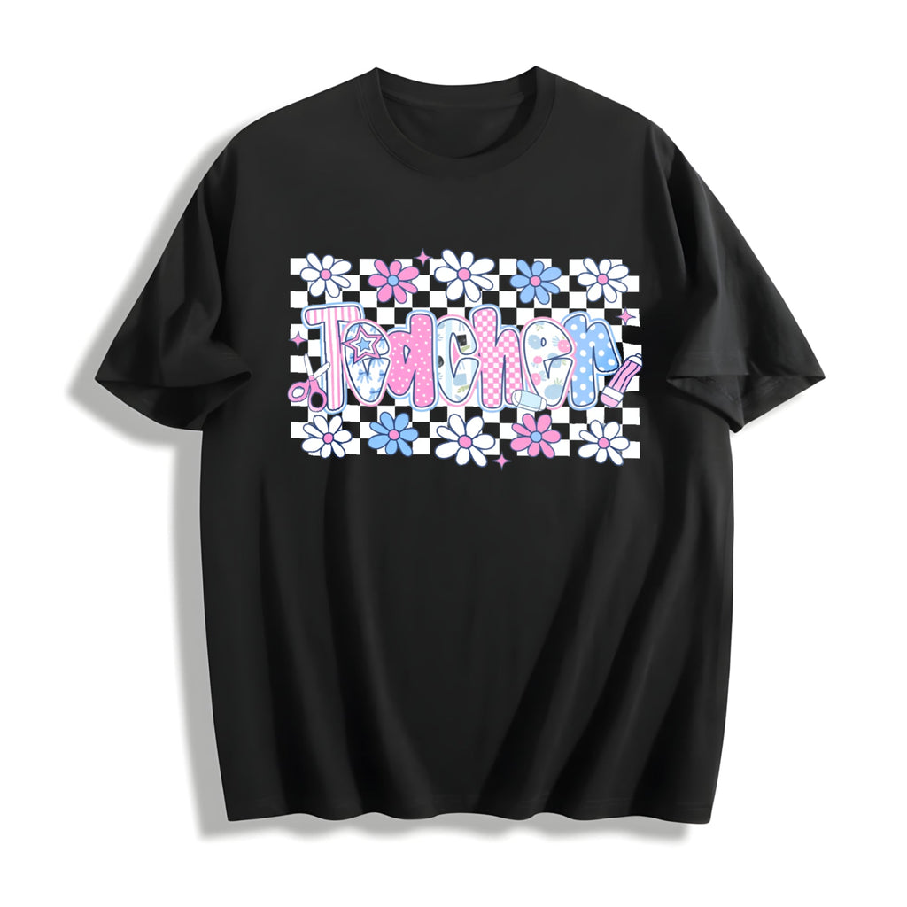 Coquette Teacher Cotton T-Shirt product image 1