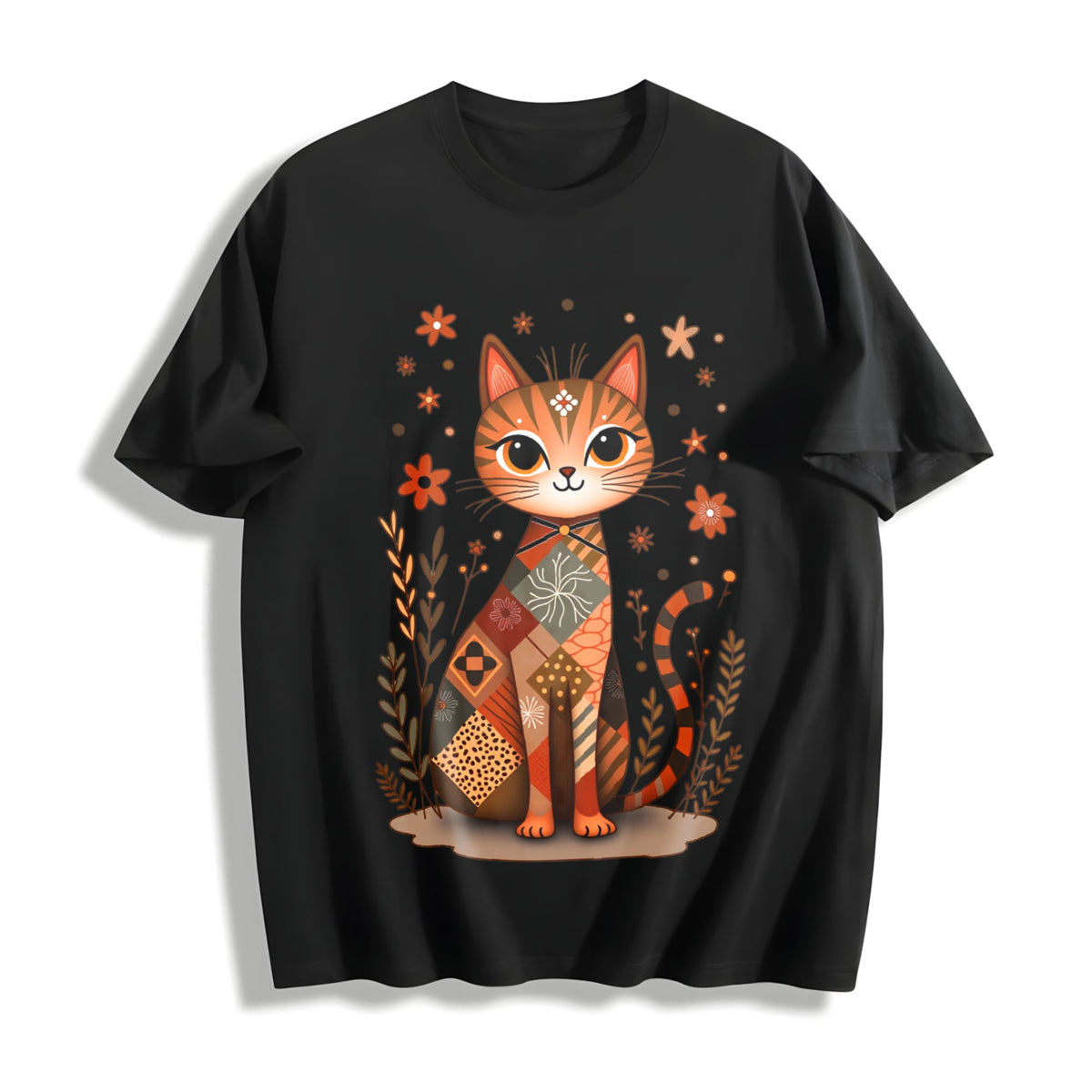 Cat - Stretch Cotton T-Shirt product image 1