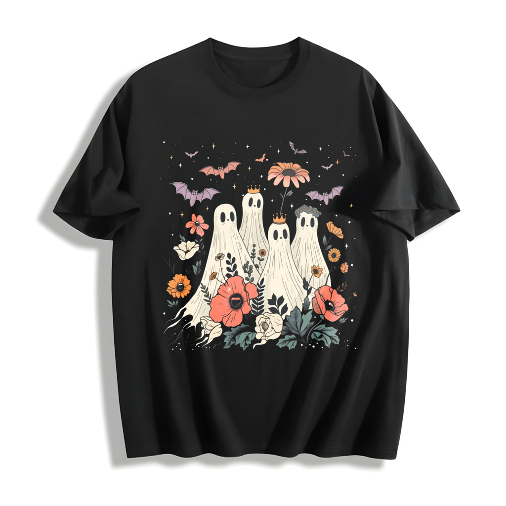 2024 Halloween - Playful Ghosts With Crowns & Floral Bats product image 1