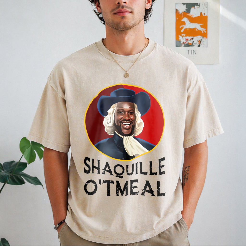 Shaquille O'tmeal Vintage Washed T-Shirt product image 1
