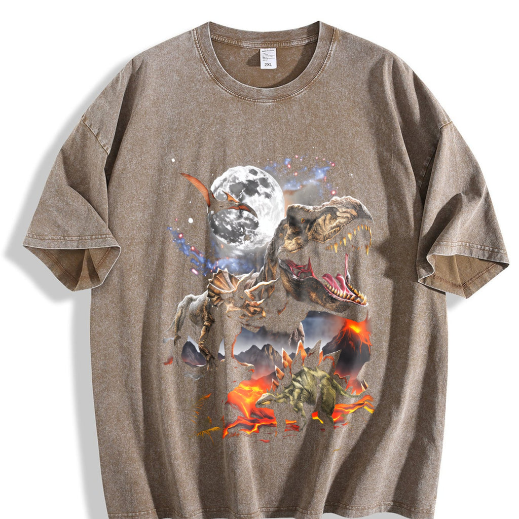Dinosaur Vintage Washed T-Shirt product image 3