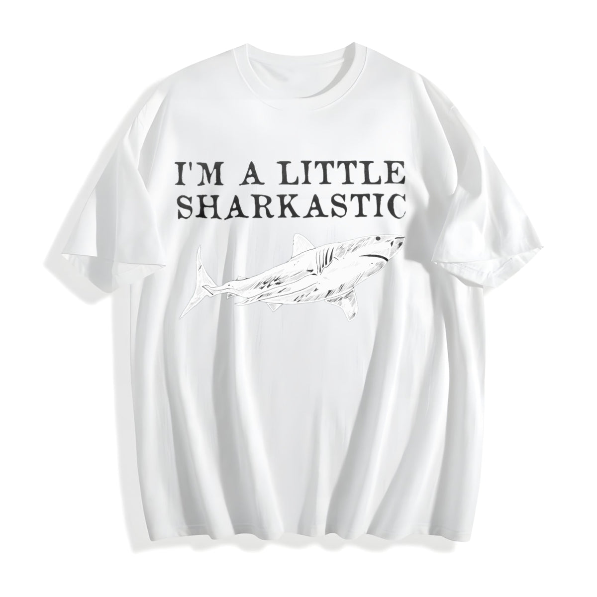 Funny Shark Lover Ocean Life Sea Creature I'm A Little product image 2