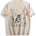 Gangsta Cats Vintage Washed T-Shirt product image 1