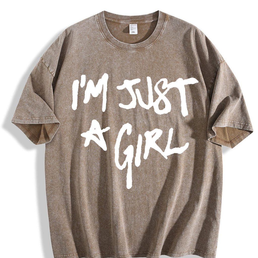 Black I'm Just A Graffiti Vintage Washed T-Shirt product image 3