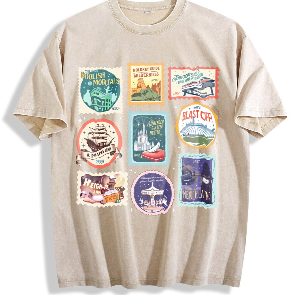 Theme Park Stamps Wildest Ride Happy Ever After Land product image 1