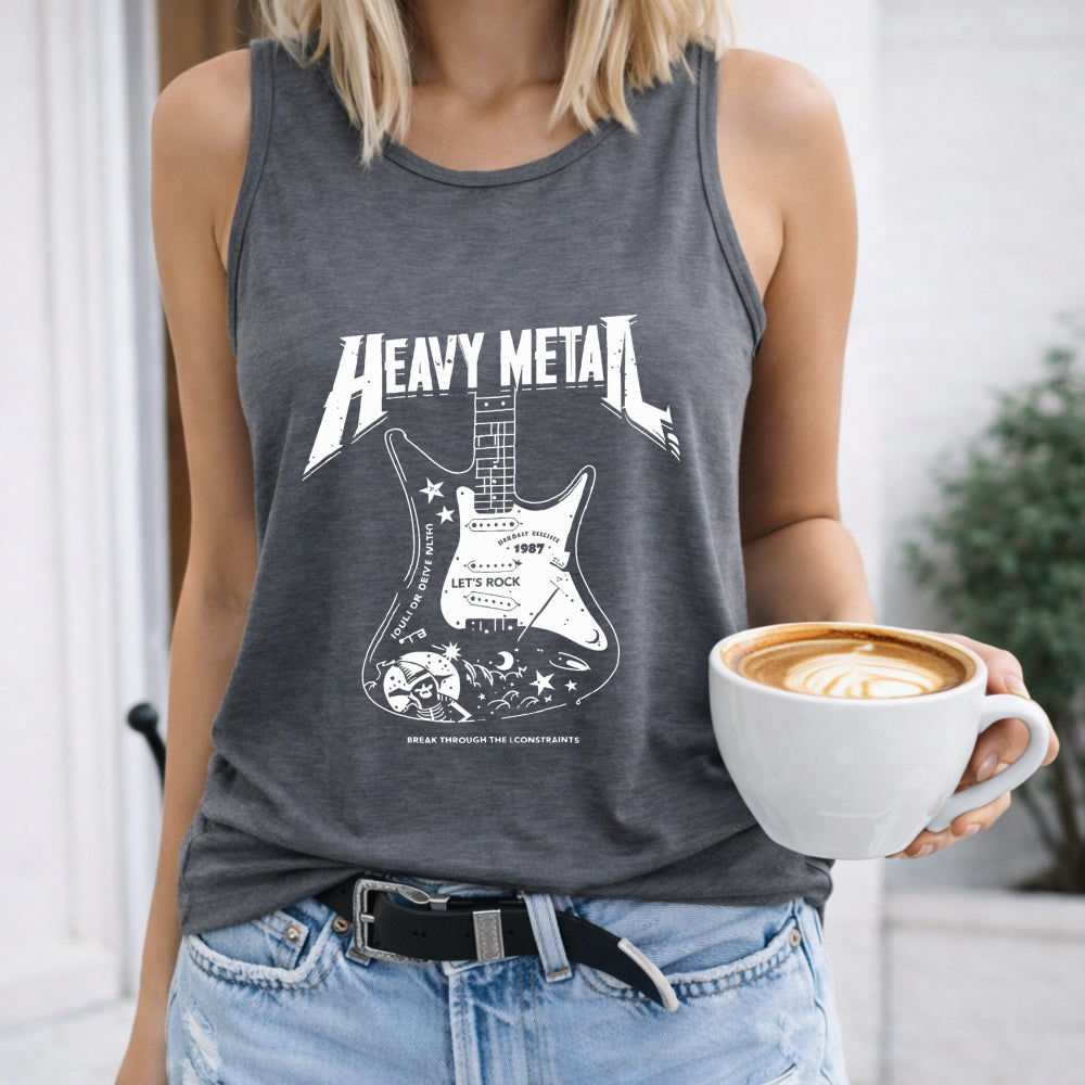 Heavy Metal Guitar Women's Tank Top