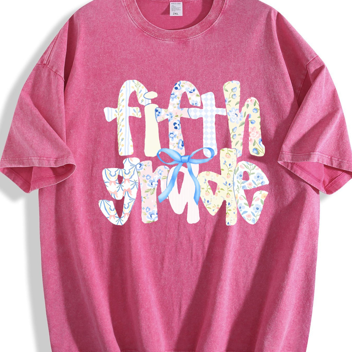 Fifth Grade Teacher Vintage Washed T-Shirt product image 5